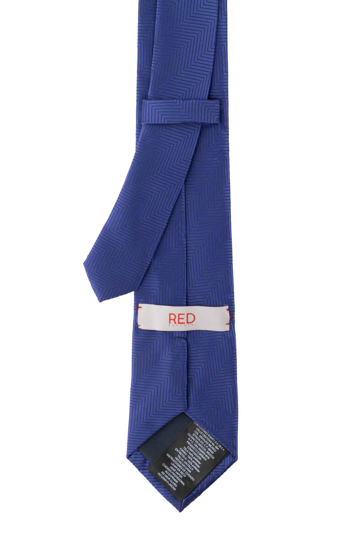 Corbata Roberts Red Azul Índigo