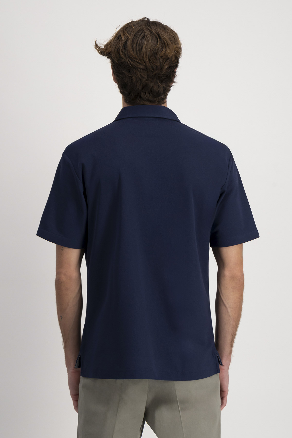 Polo EASY CARE TECHNOLOGY Roberts Color Azul Marino Contemporary Fit