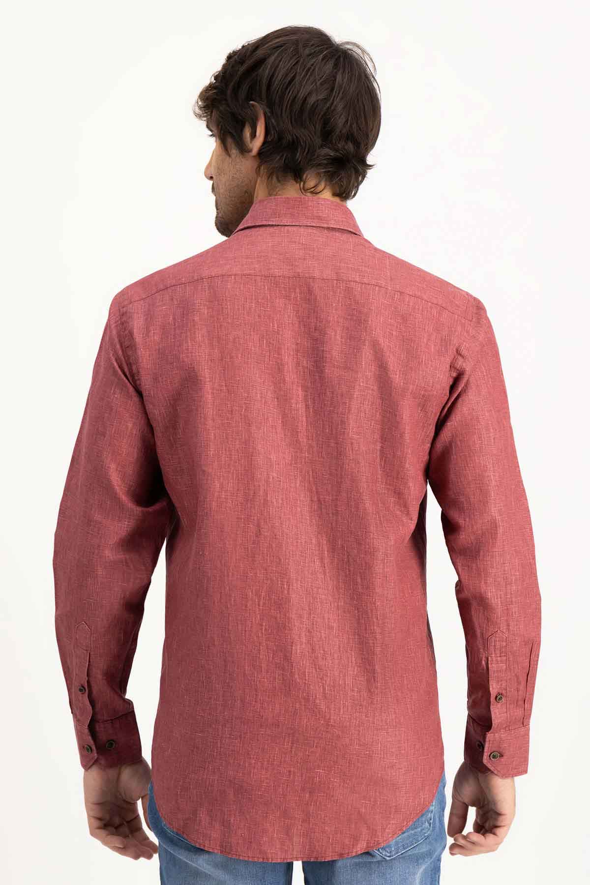 Camisa Paper Touch Calderoni Color Shedron Slim Fit