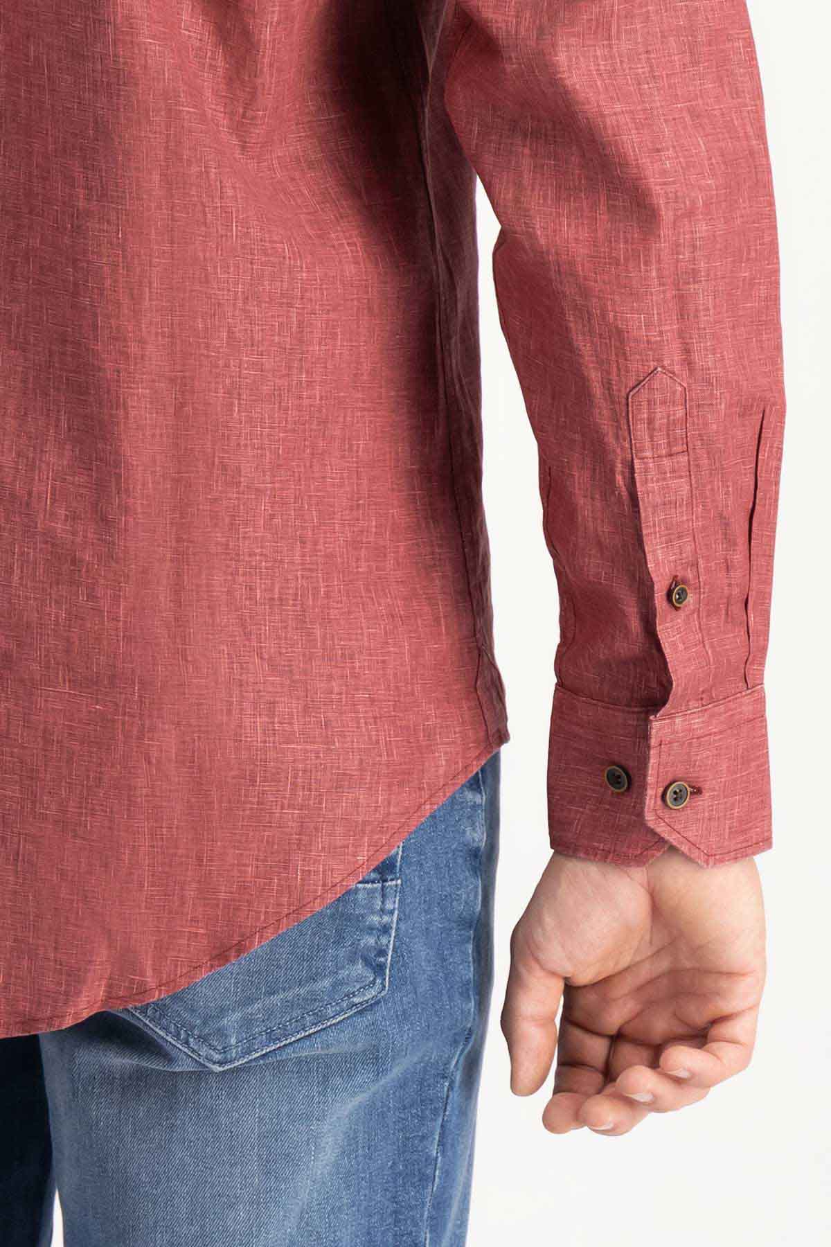 Camisa Paper Touch Calderoni Color Shedron Slim Fit