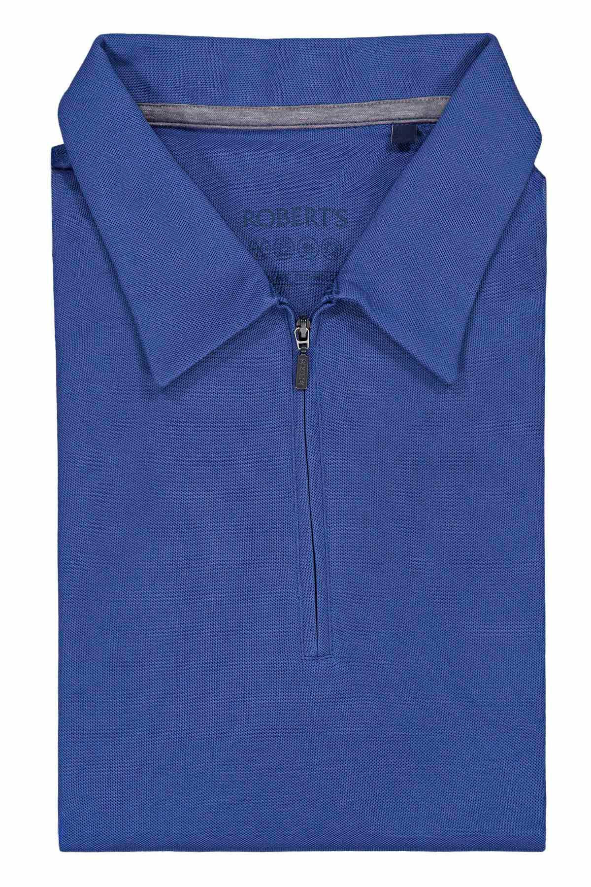 Polo EASY CARE TECHNOLOGY Roberts Color Azul Cobalto Contemporary Fit