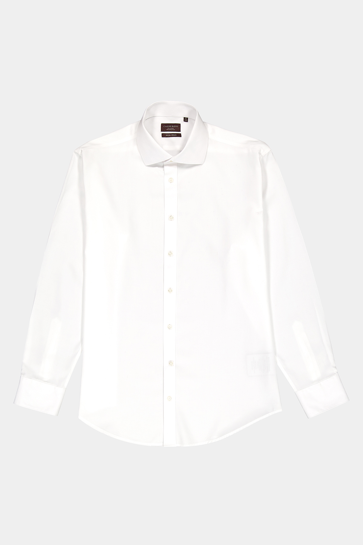Camisa Vestir Calderoni Regular Fit Blanco