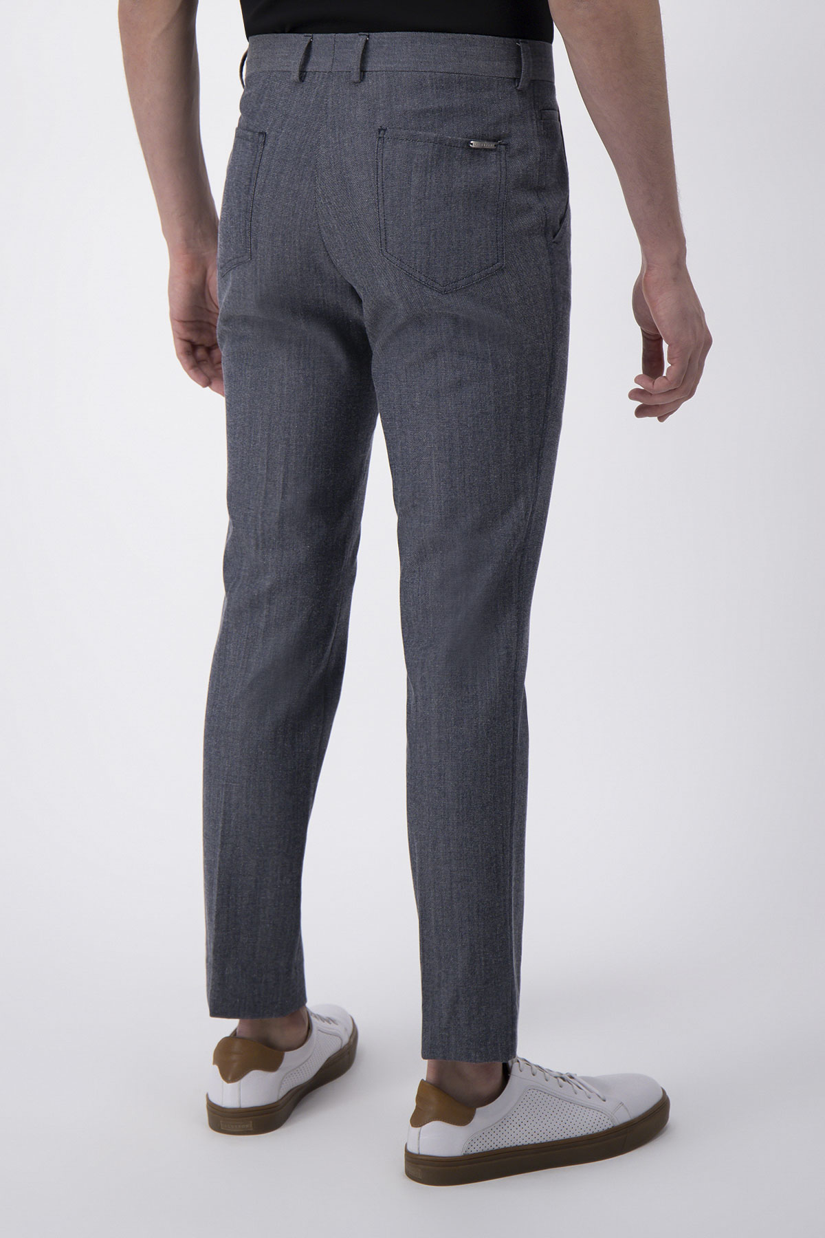 Pantalón Formal Calderoni Azul Marino Slim Fit