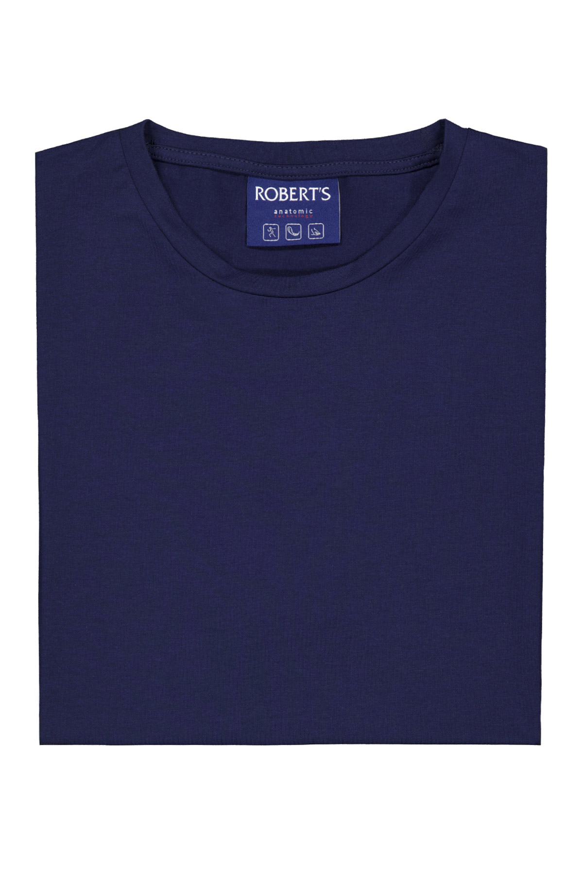 Playera ANATOMIC TECHNOLOGY Roberts Red Azul Marino Slim Fit