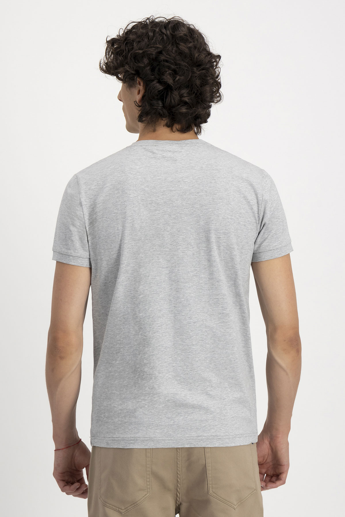 Playera ANATOMIC TECHNOLOGY  Gris Slim Fit