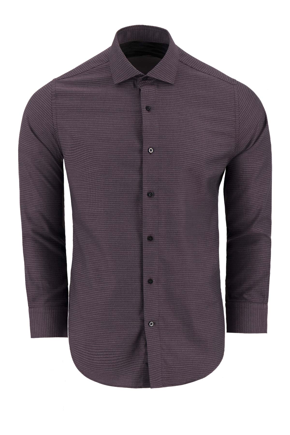 Camisa Formal Incanto Notturno Contemporary Fit Vino