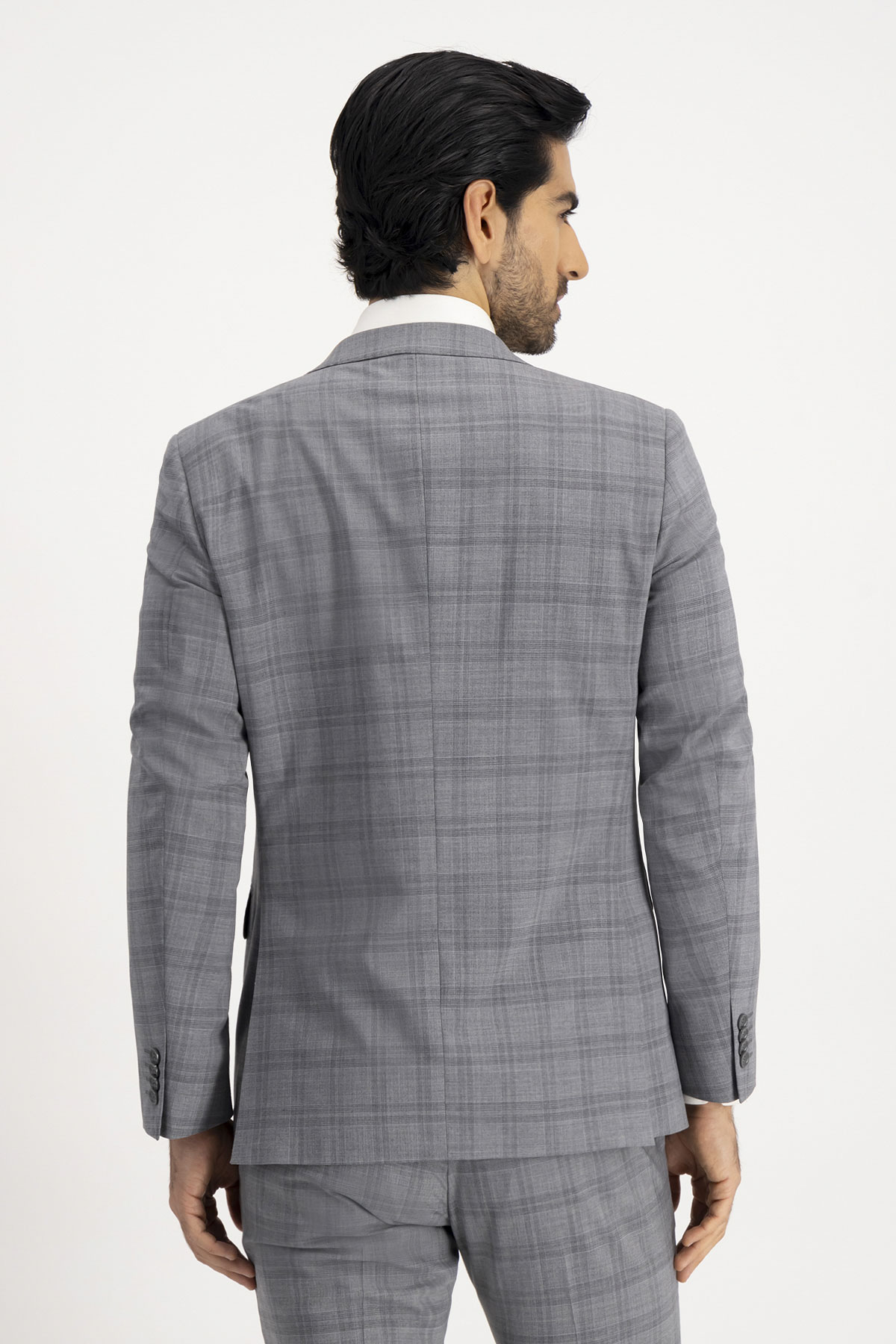 Robert Slim Fit Gris Claro