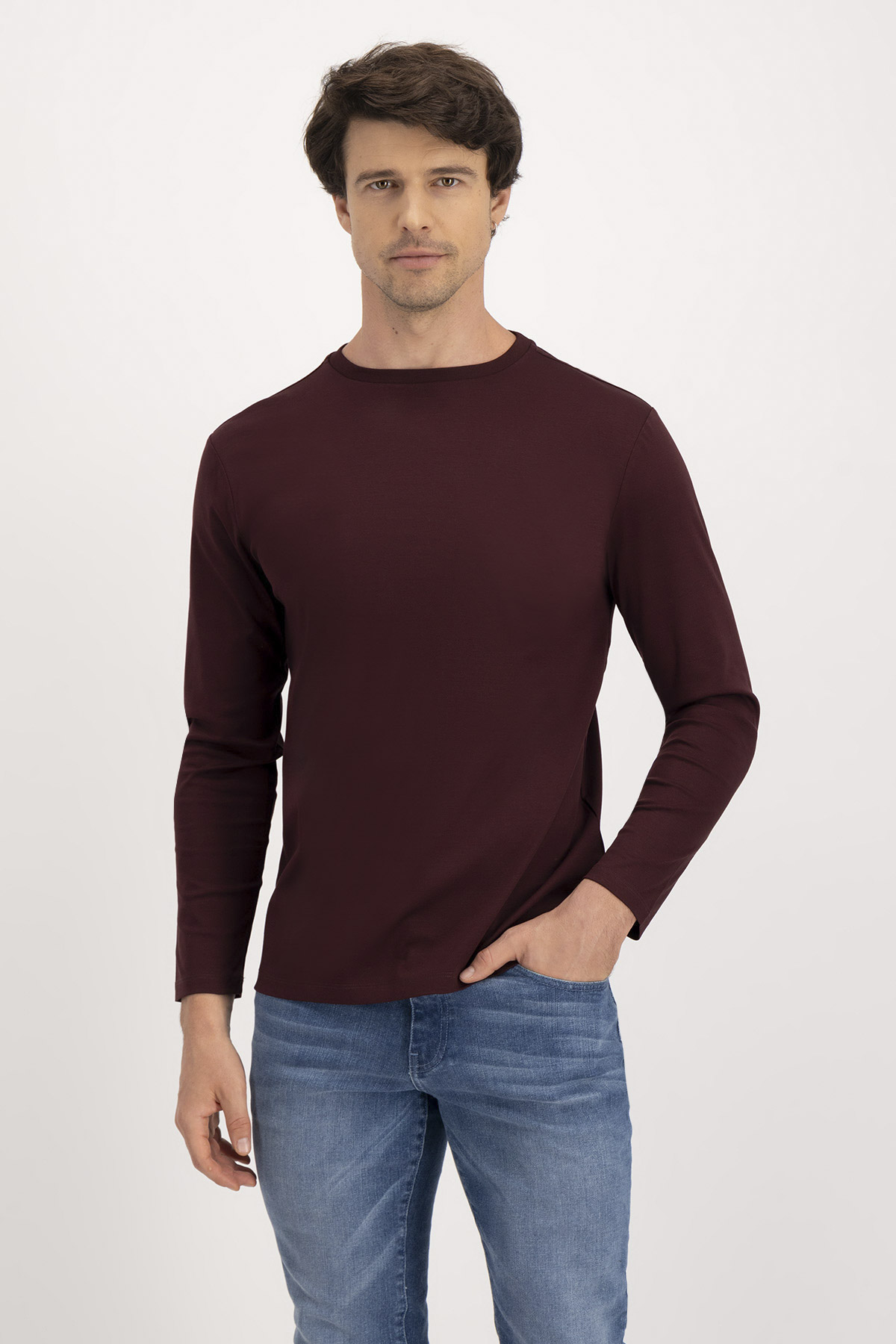 Playera Mercerized Cotton Calderoni Contemporary Fit