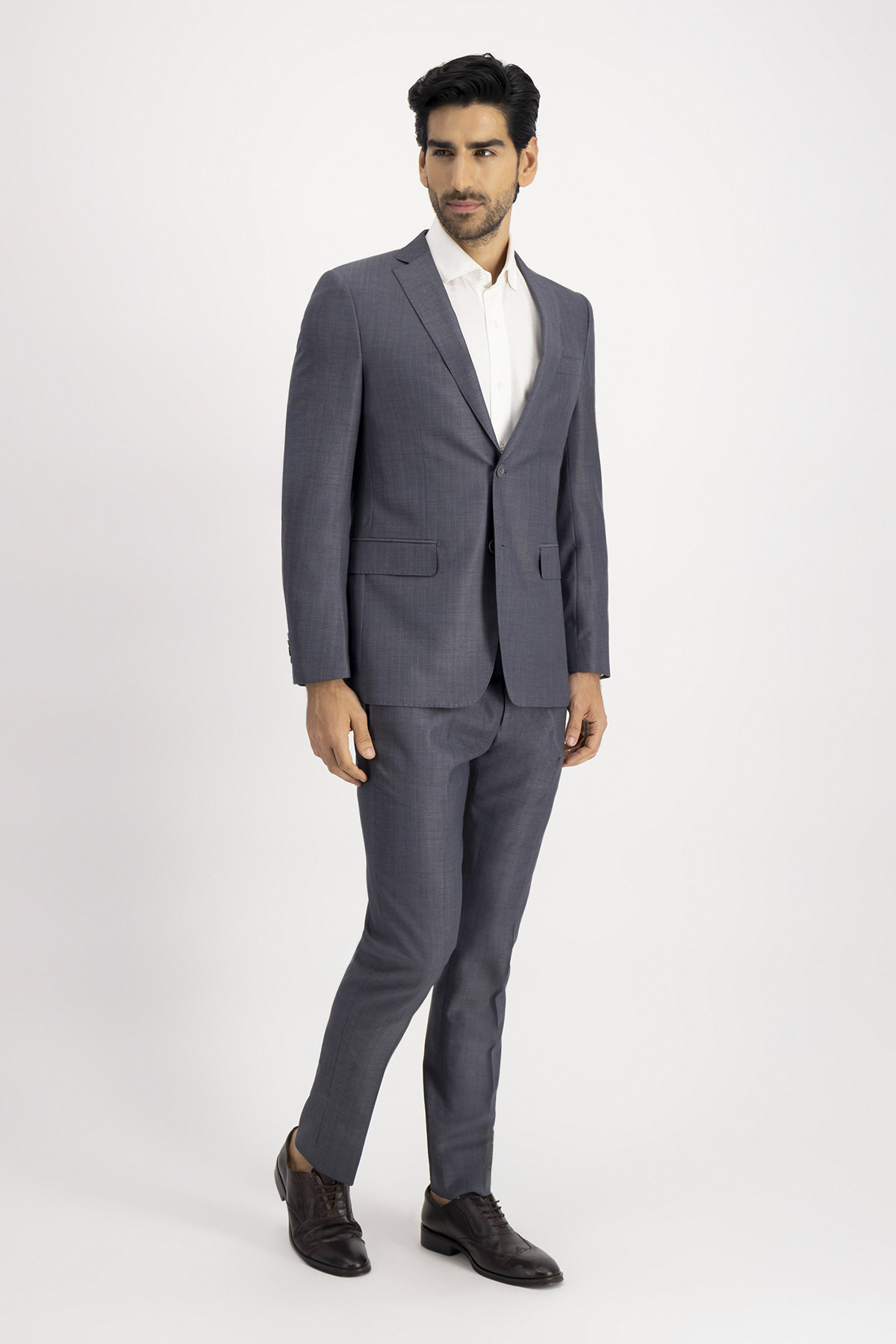 Traje Slim Fit Gris