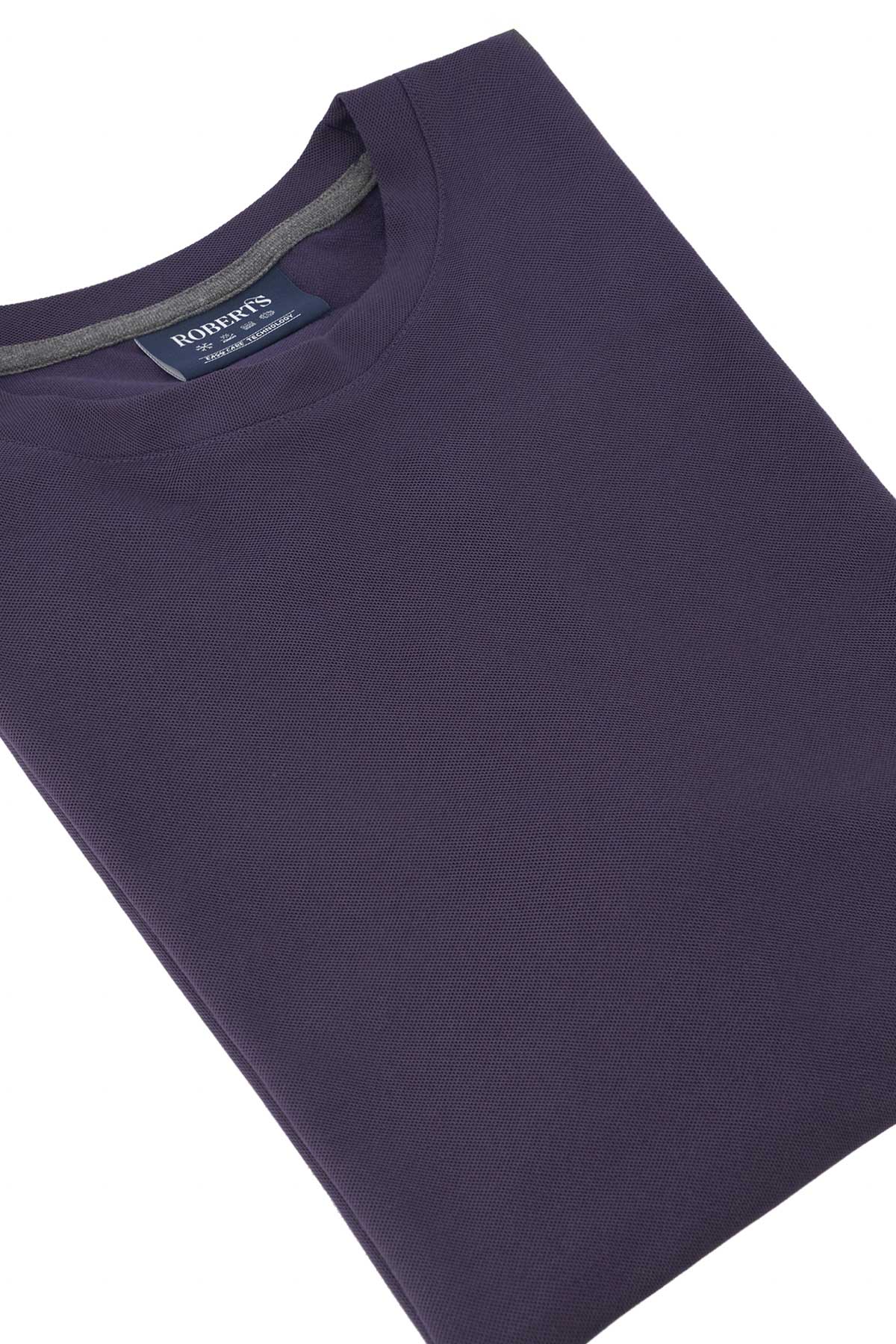 Playera EZ Care Technology Contemporary Fit Morado