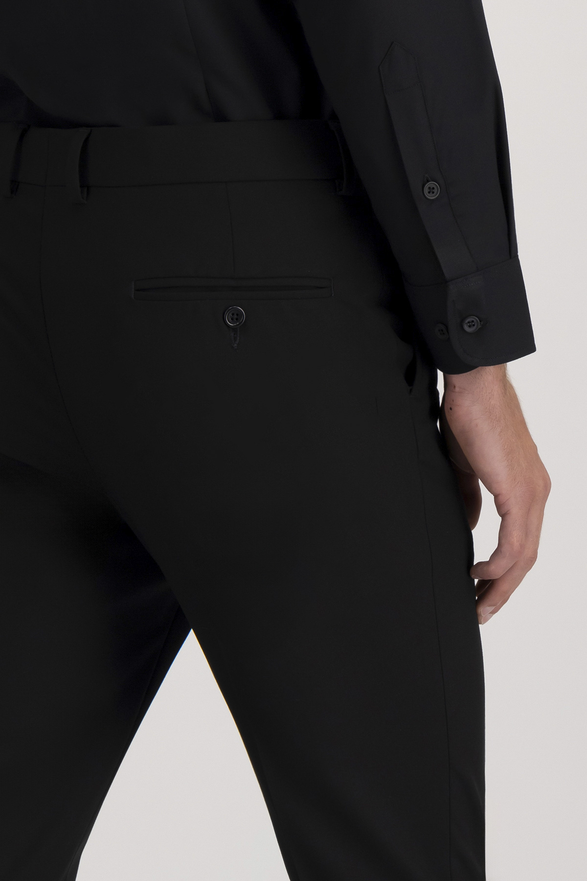 Pantalón Separate Casual Roberts Red Negro Extra Slim