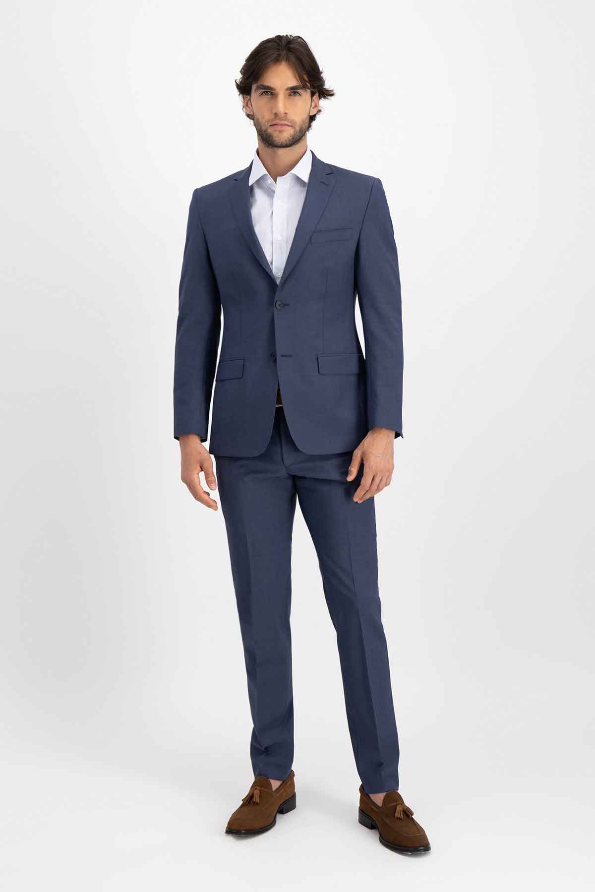 Traje Roberts Red Azul Slim Fit