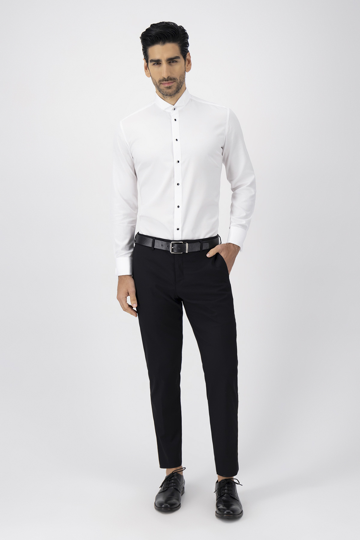 Camisa Formal NON IRON Contemporary Fit Blanco