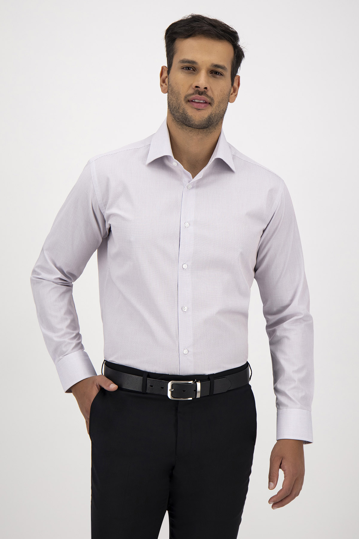 Camisa Vestir Roberts Easy Care Color Blanco Regular Fit