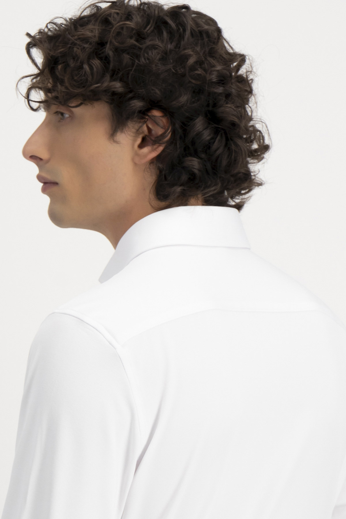 Camisa Casual Slim Fit Blanco