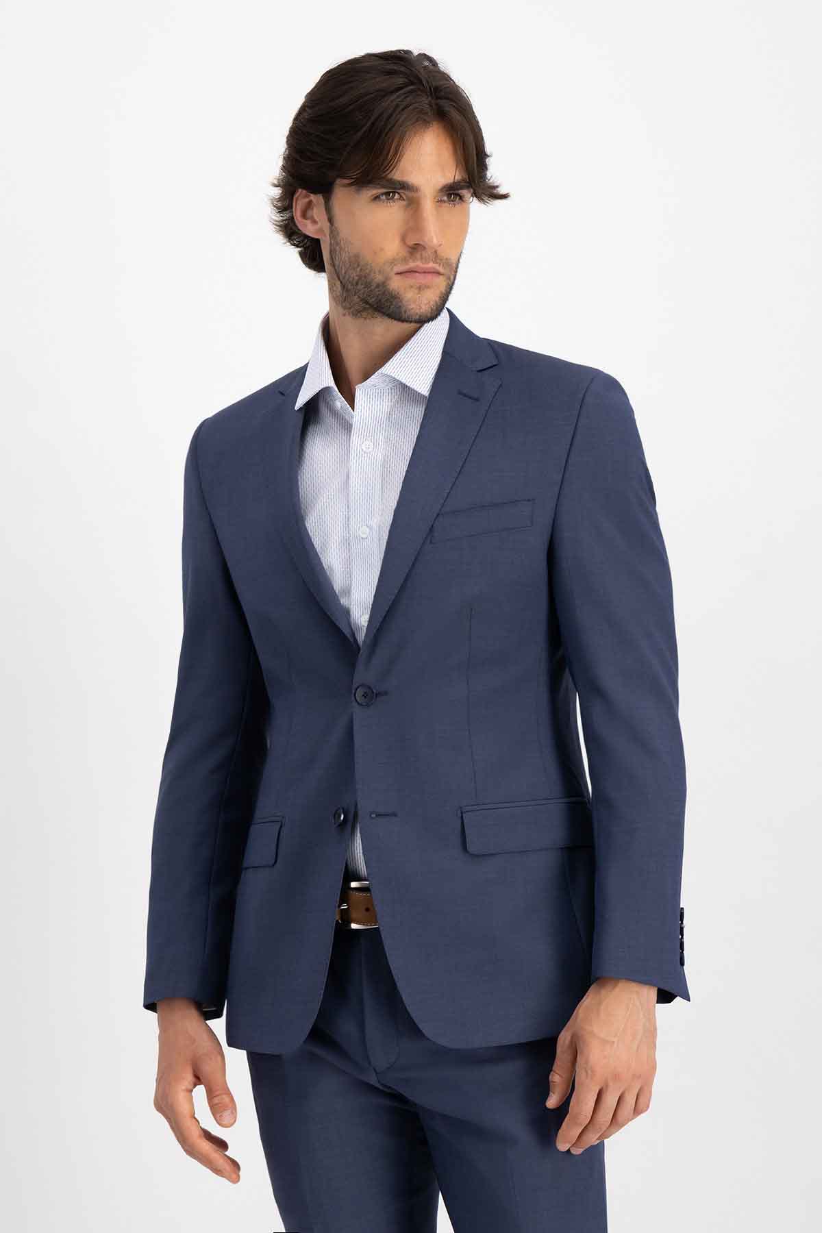 Traje Roberts Red Azul Slim Fit