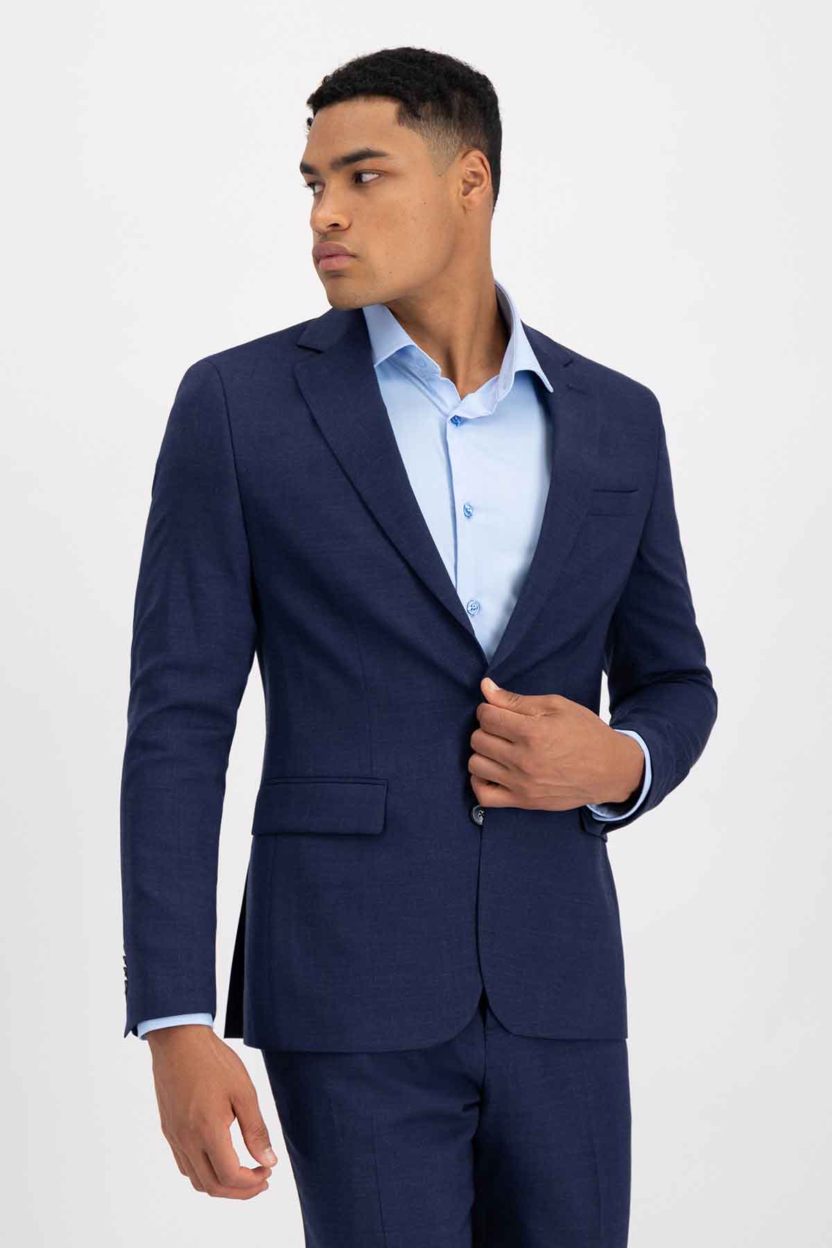 Traje Roberts Red Azul Marino Slim Fit