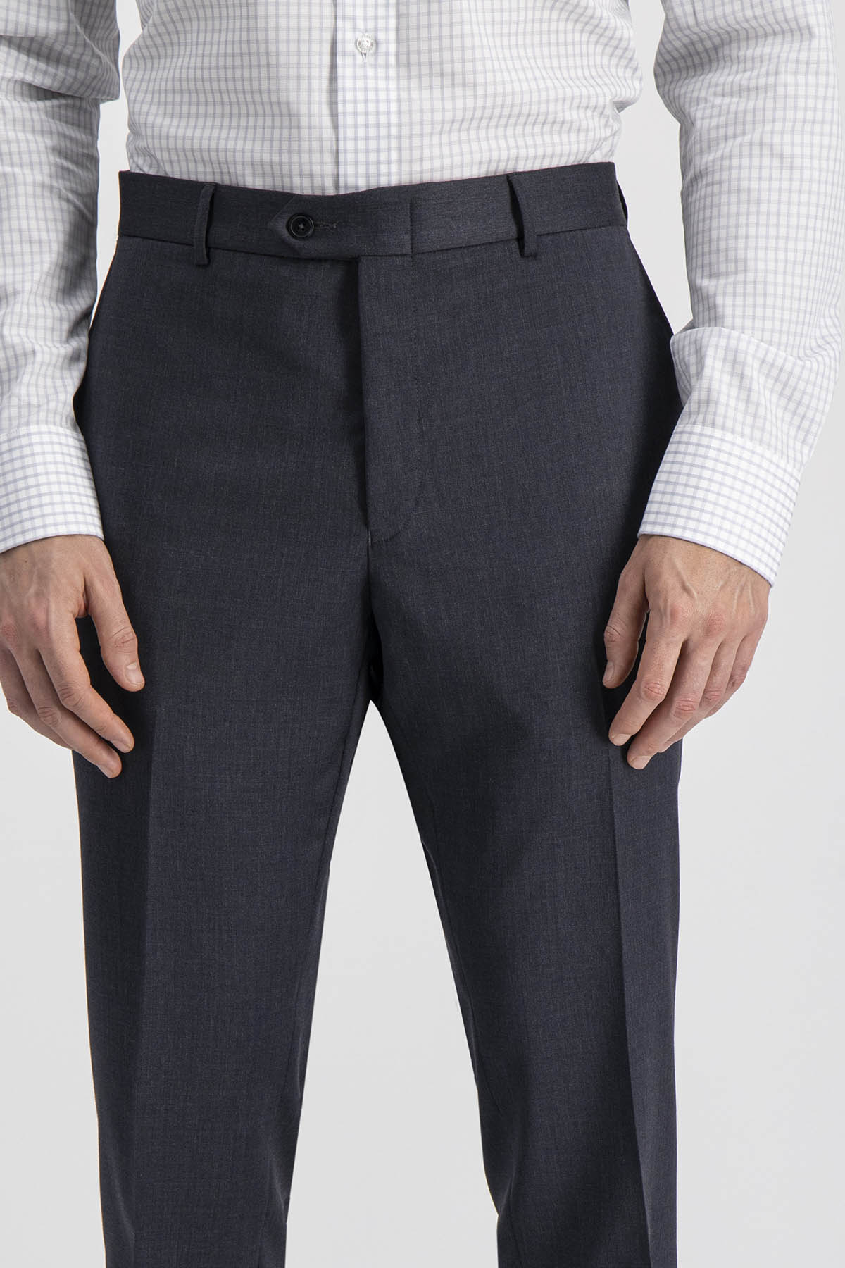 Pantalón Roberts Slim fit Color gris oxford