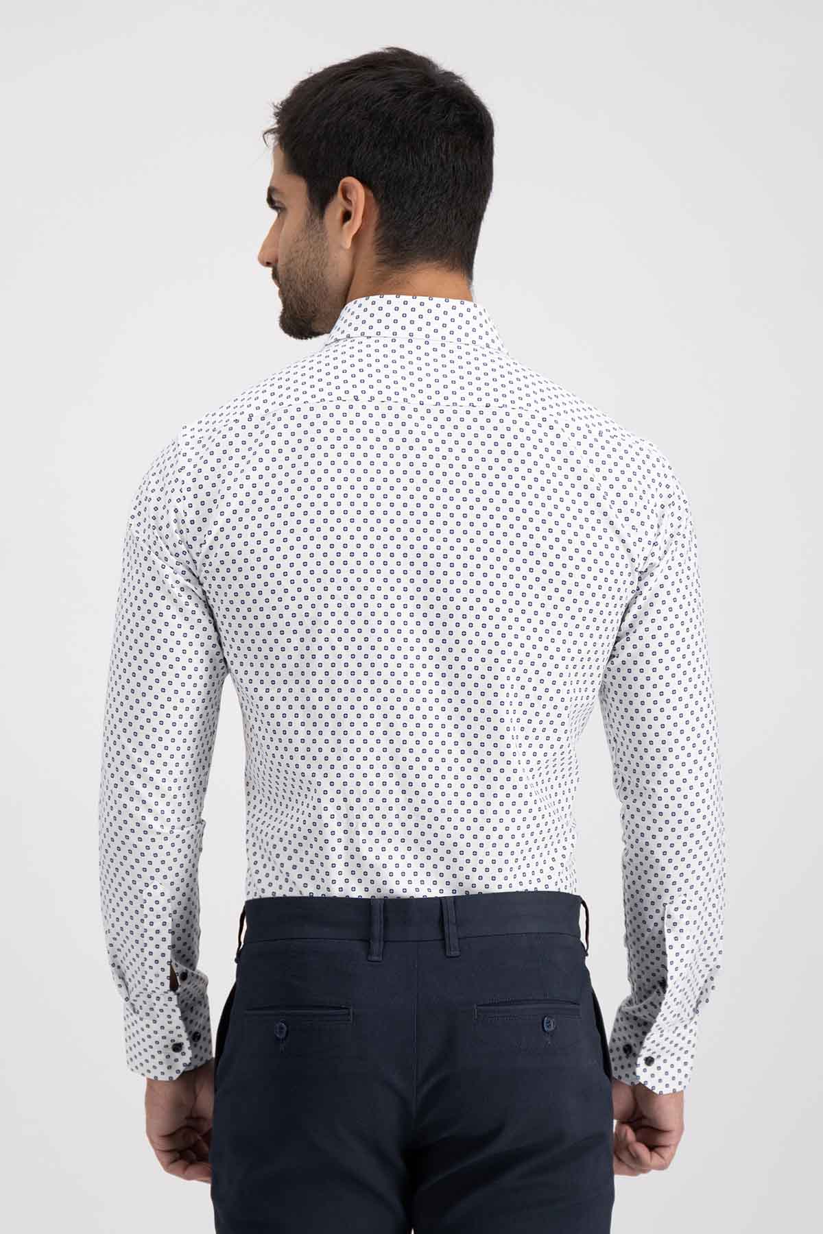 Camisa Boss Formal Blanca Regular Fit