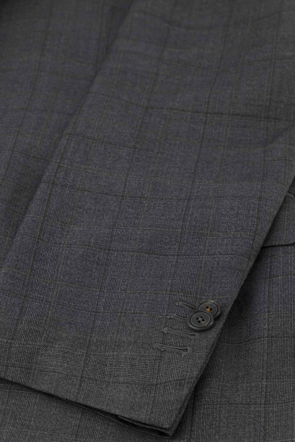 Traje Contemporary Fit Gris Oxford