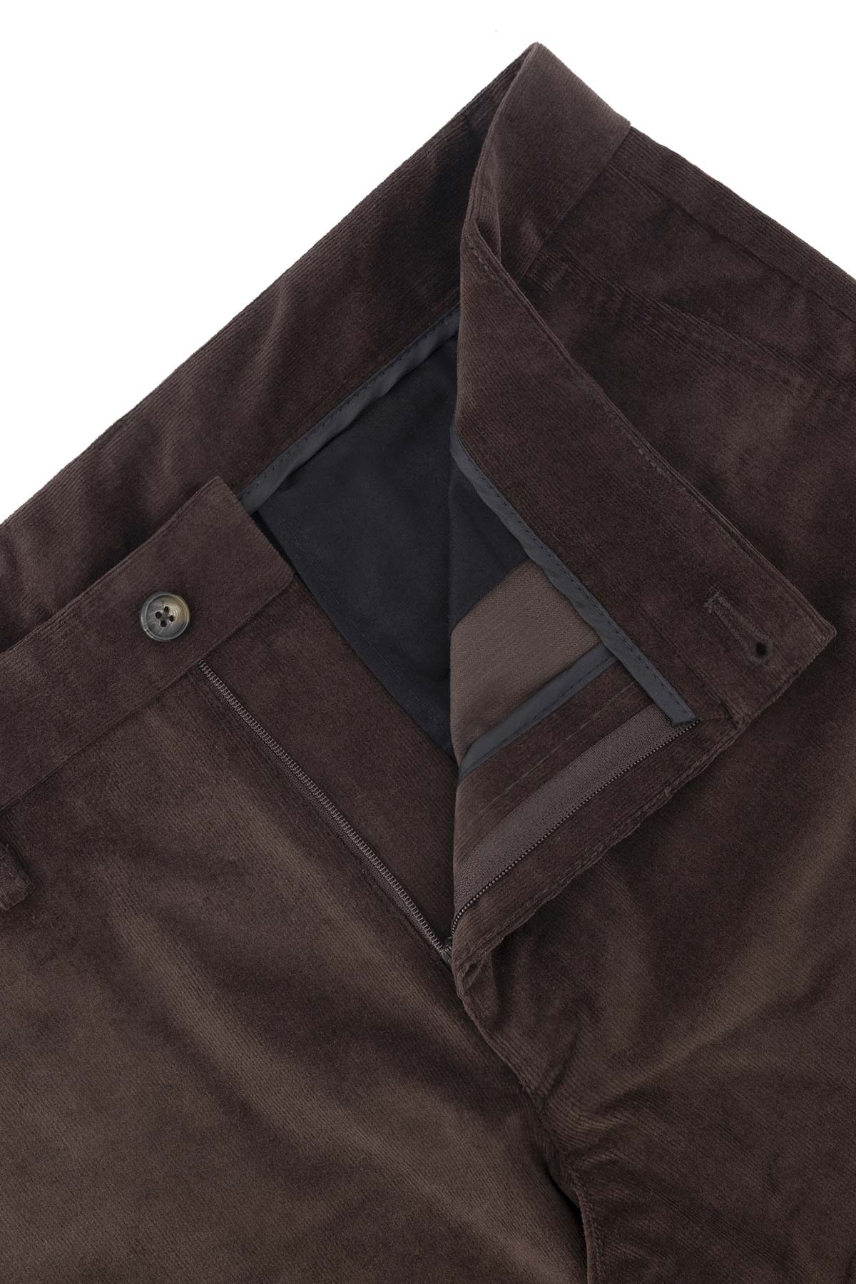 Pantalón Slim Fit Café Obscuro