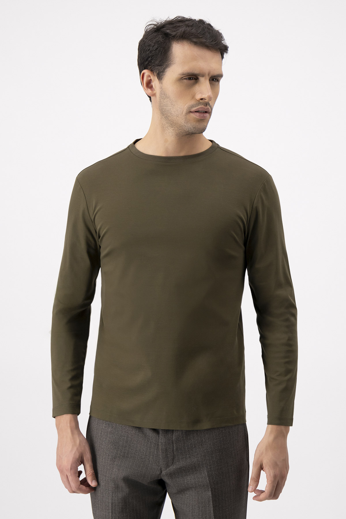 Playera Mercerized Cotton Calderoni Contemporary Fit