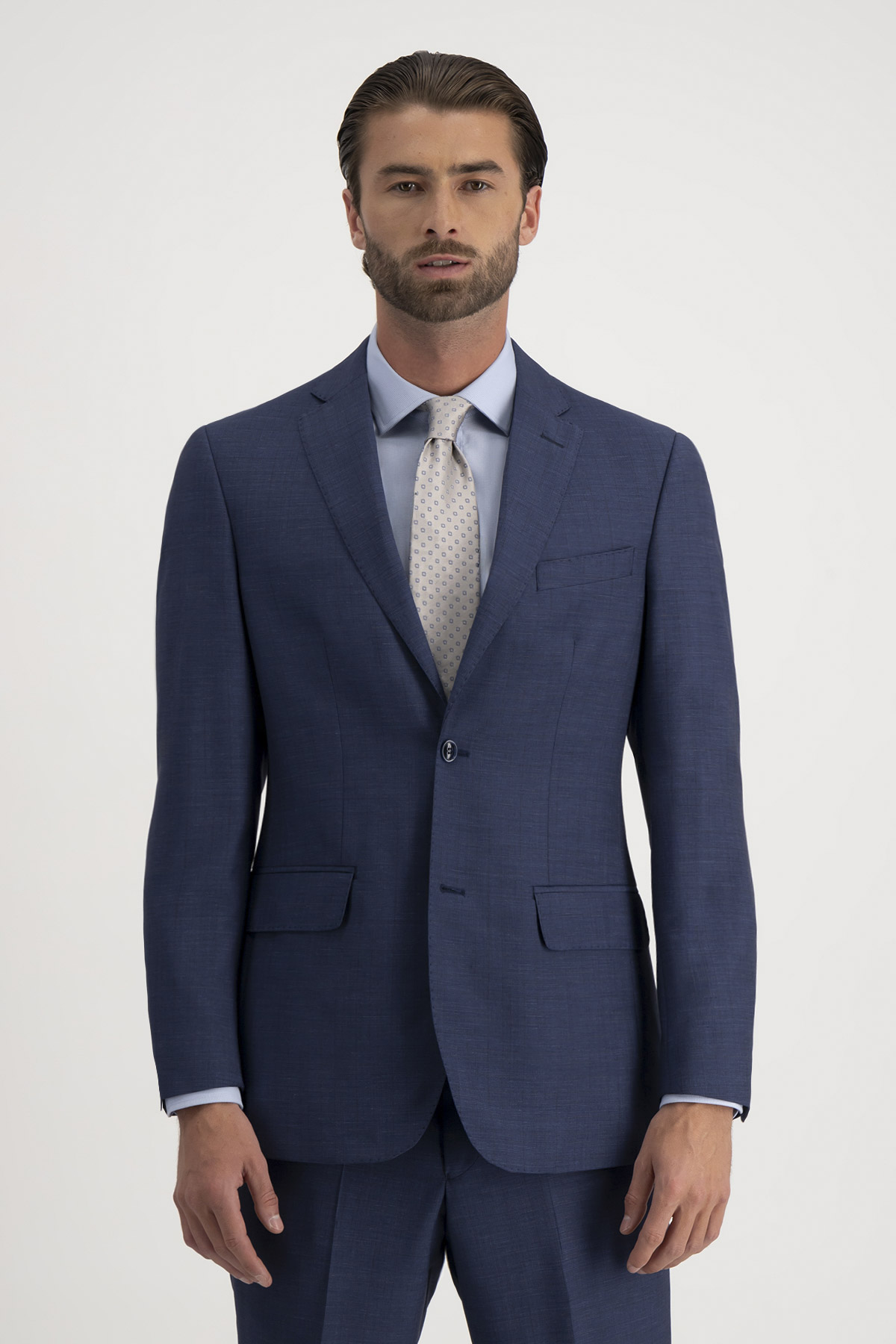 Traje Roberts Azul Marino Contemporary Fit