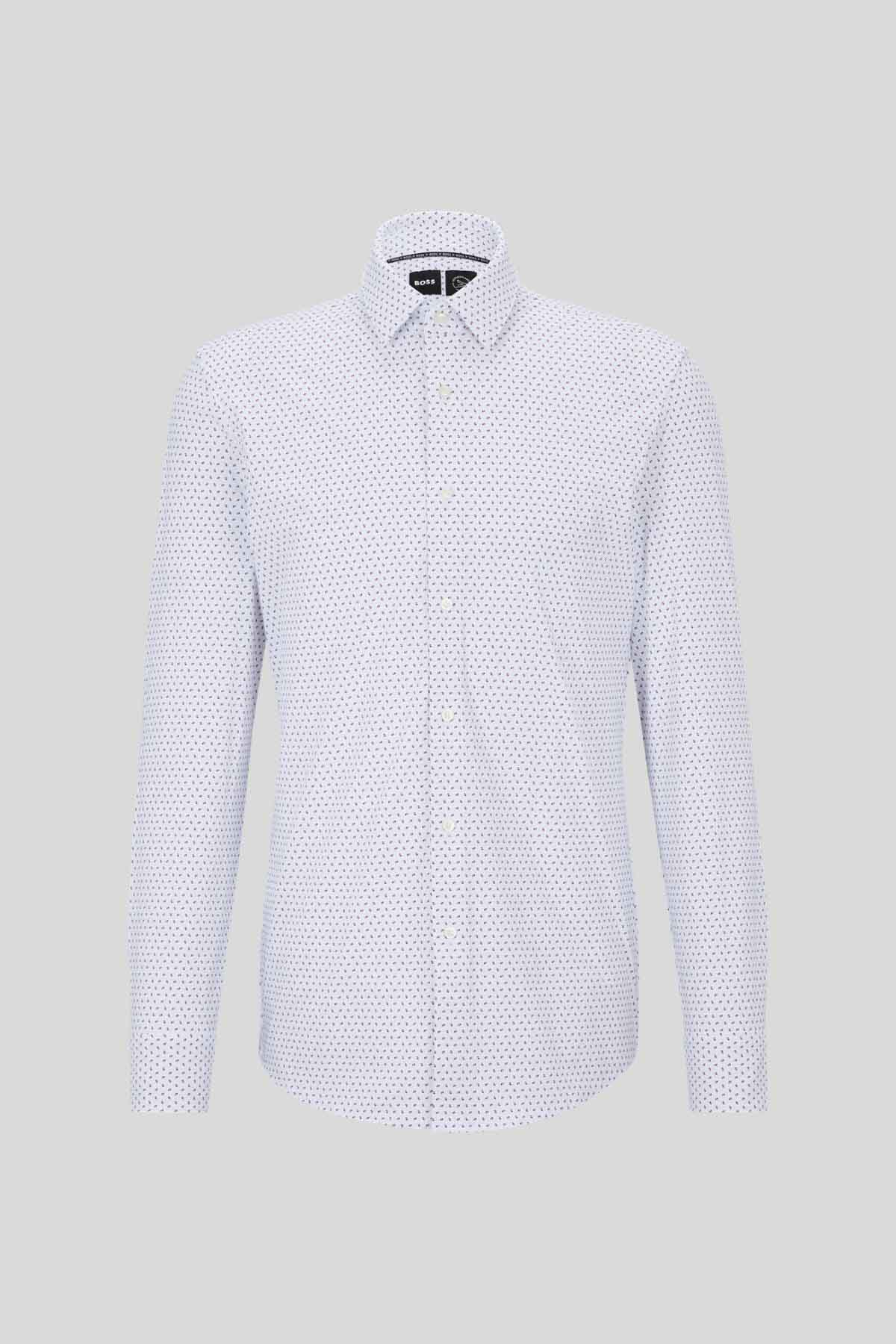 Camisa Boss Formal Blanca Slim Fit