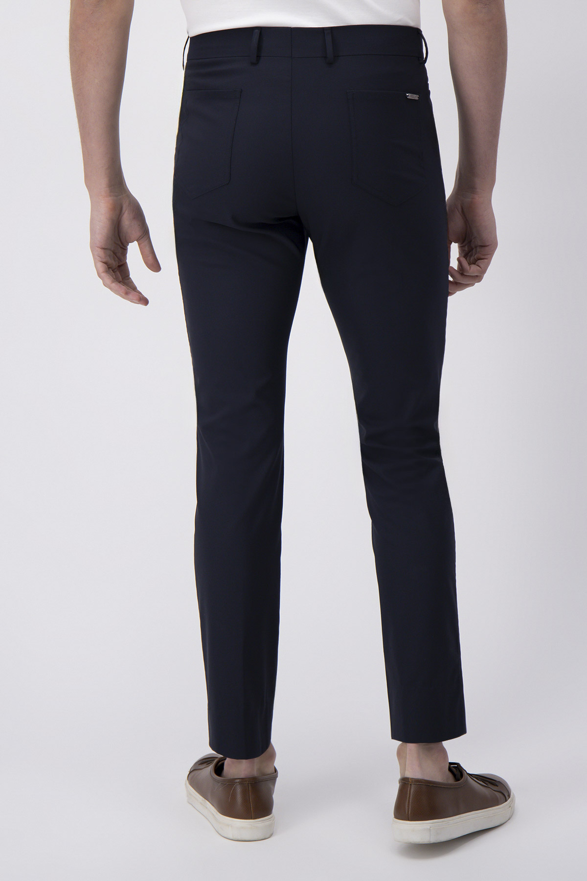 Pantalón Formal Calderoni Azul Marino Slim Fit