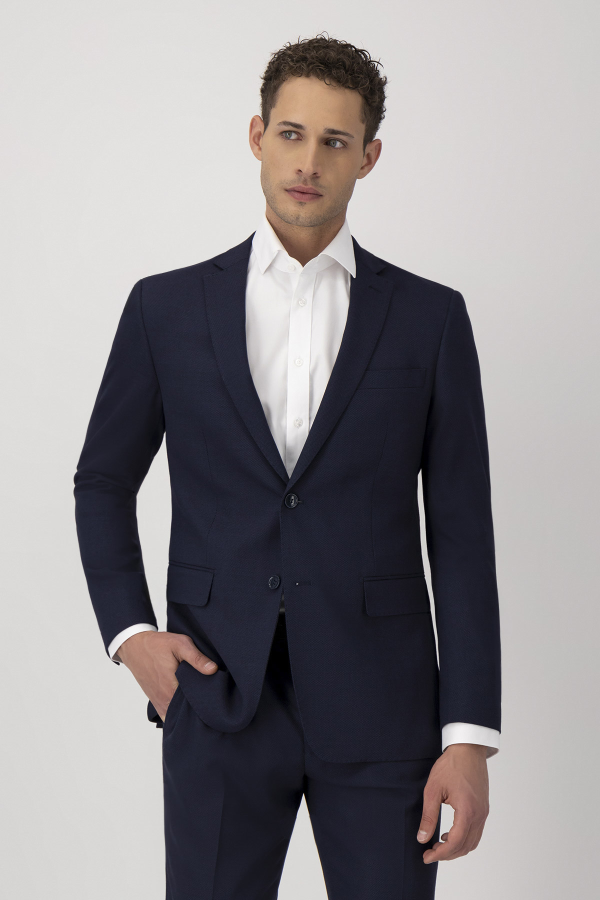 Traje Slim Fit Azul