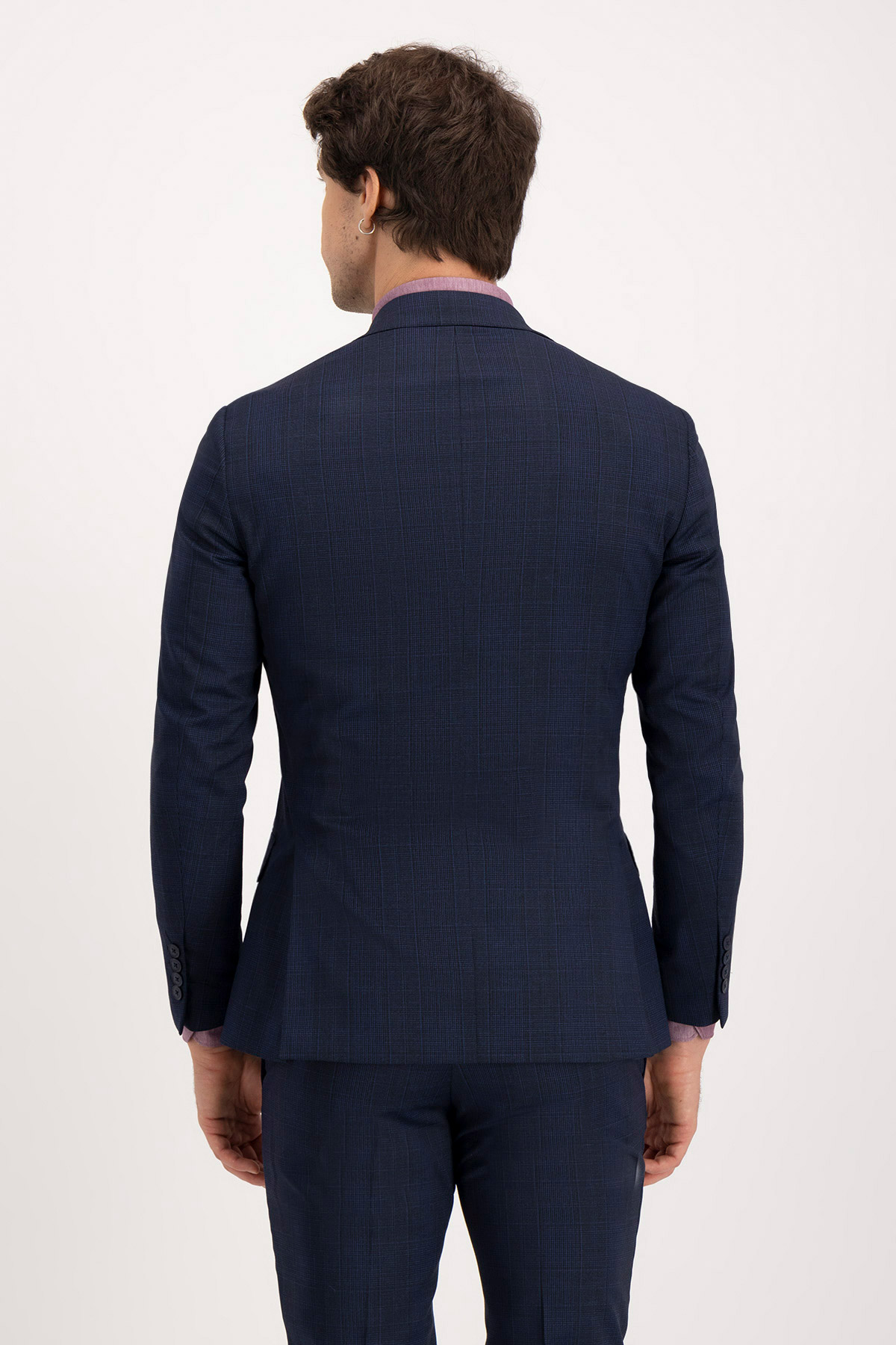 Traje Trío Roberts Azul Marino Slim Fit