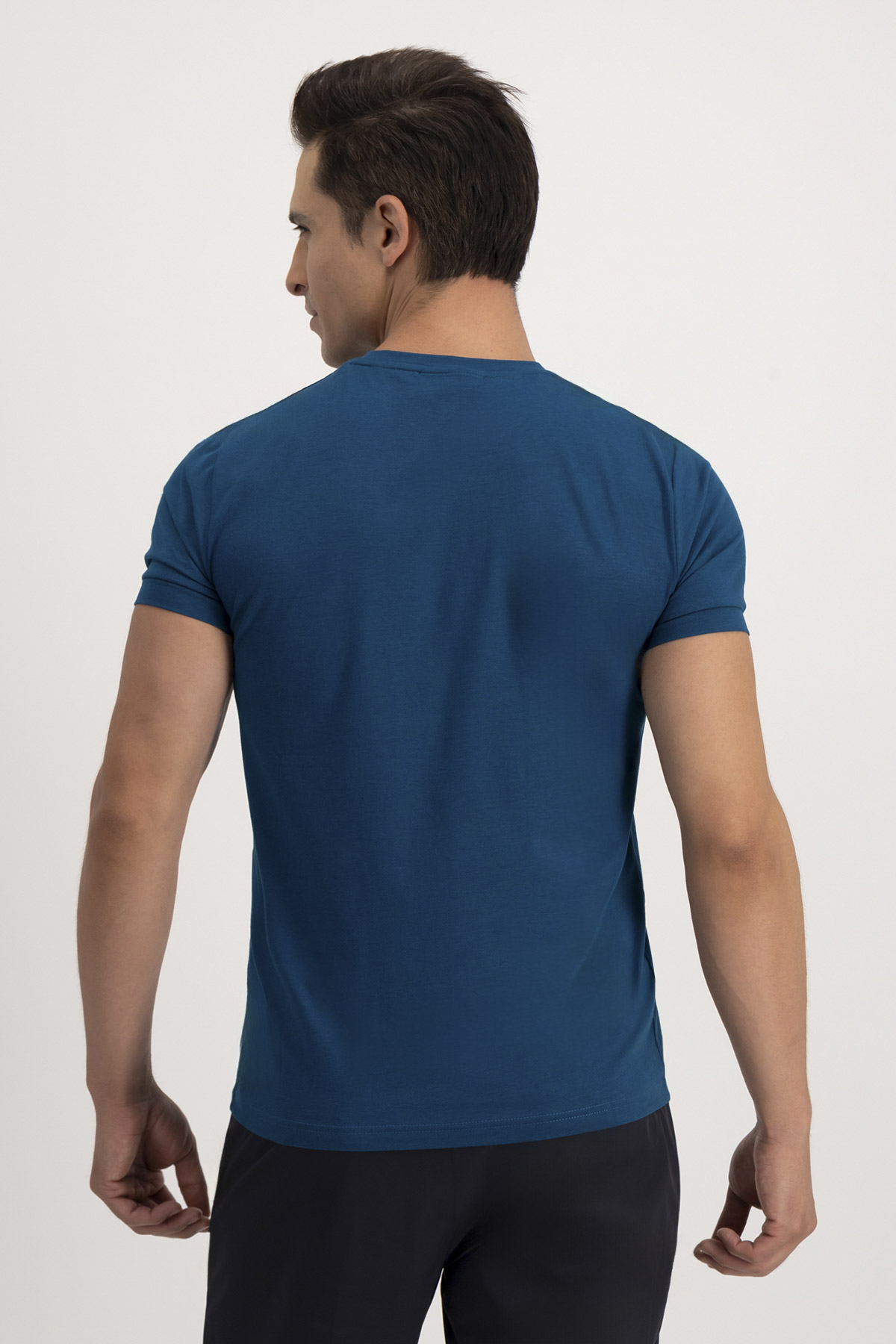 Playera ANATOMIC TECHNOLOGY Roberts Red Azul Slim Fit