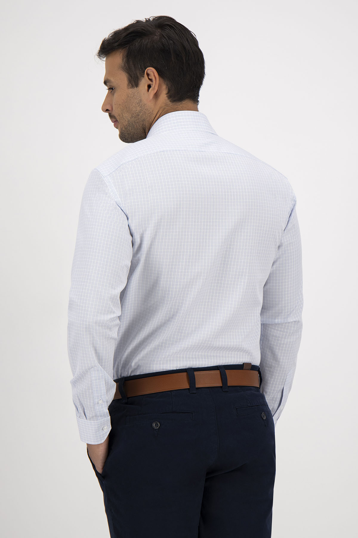 Camisa Roberts Easy Care Color Blanco Regular Fit