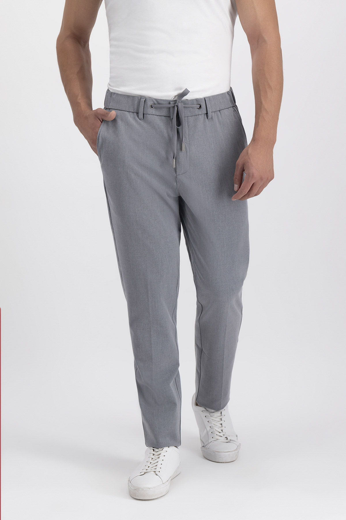 Pantalón Formal Slim Fit Gris