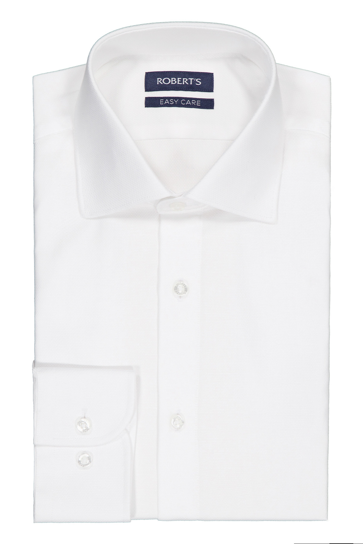 Camisa Formal Roberts Easy Care Contemporary Fit Color Blanco