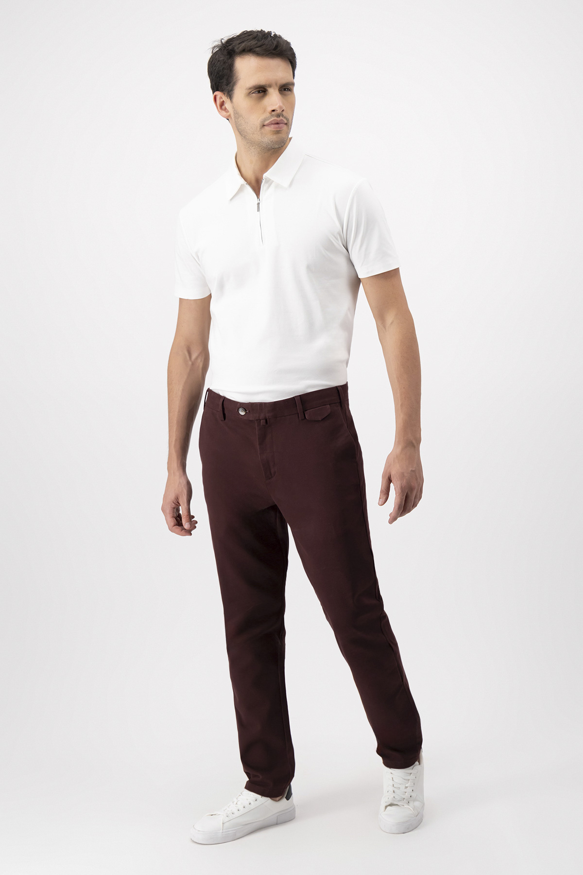 Pantalón Chino Contemporary Fit Azul Marino