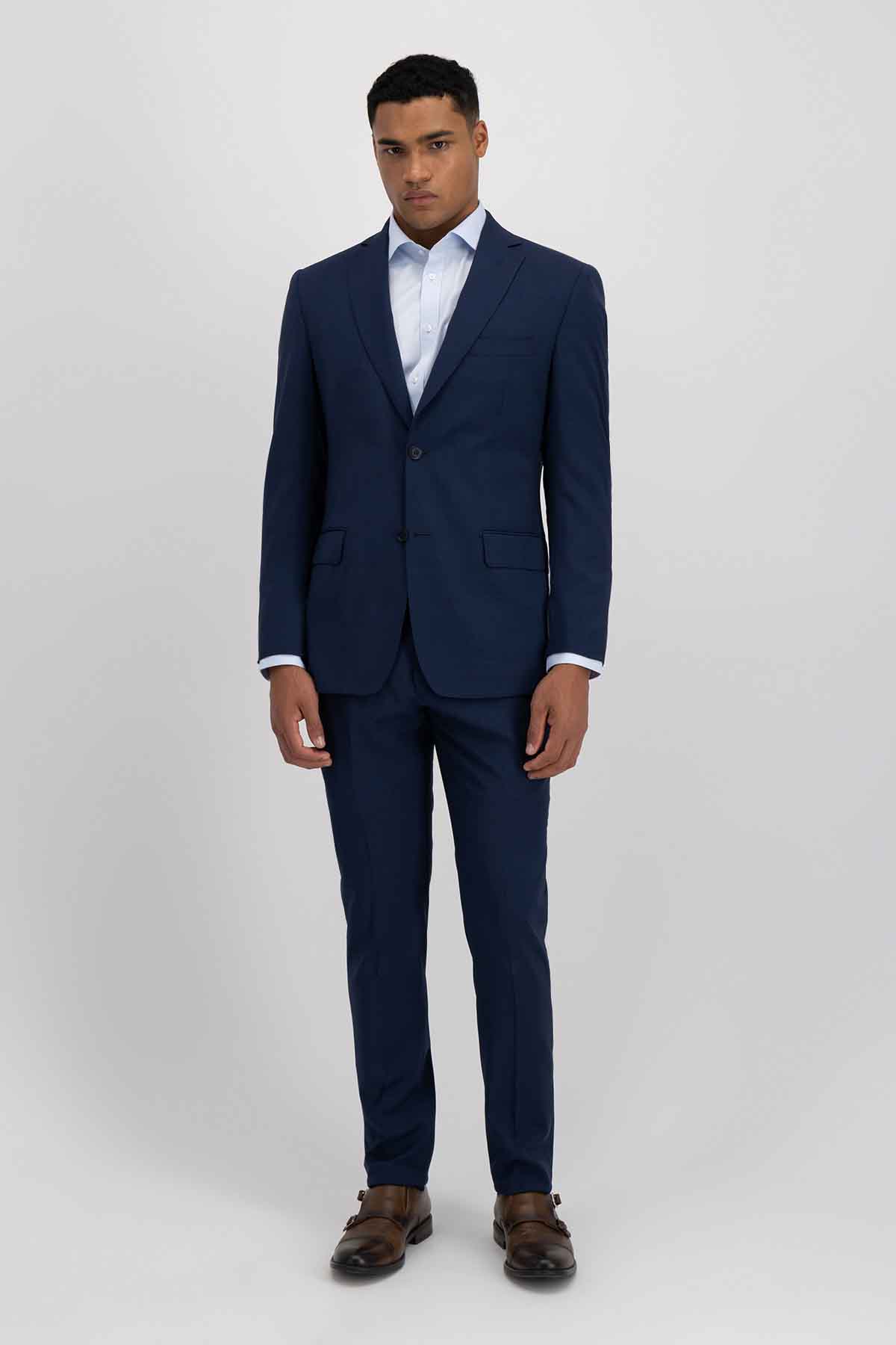 Traje Azul Marino Calderoni Slim Fit