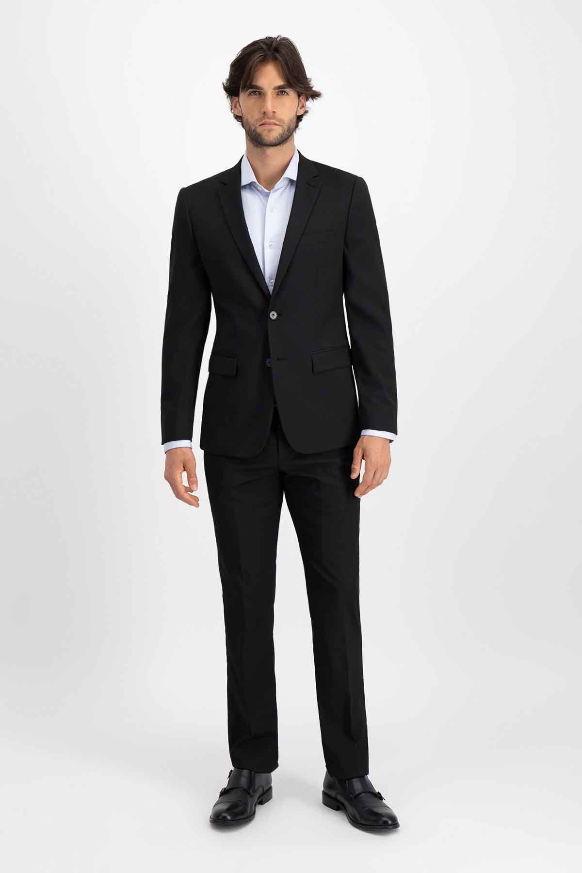 Traje Negro Roberts Red Slim Fit