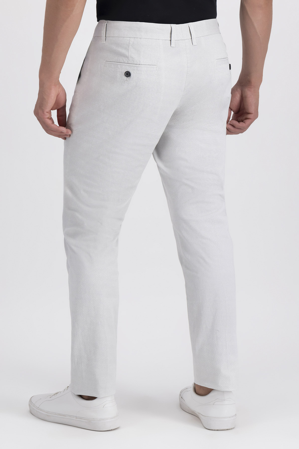 Pantalón Casual Contemporary Fit Gris