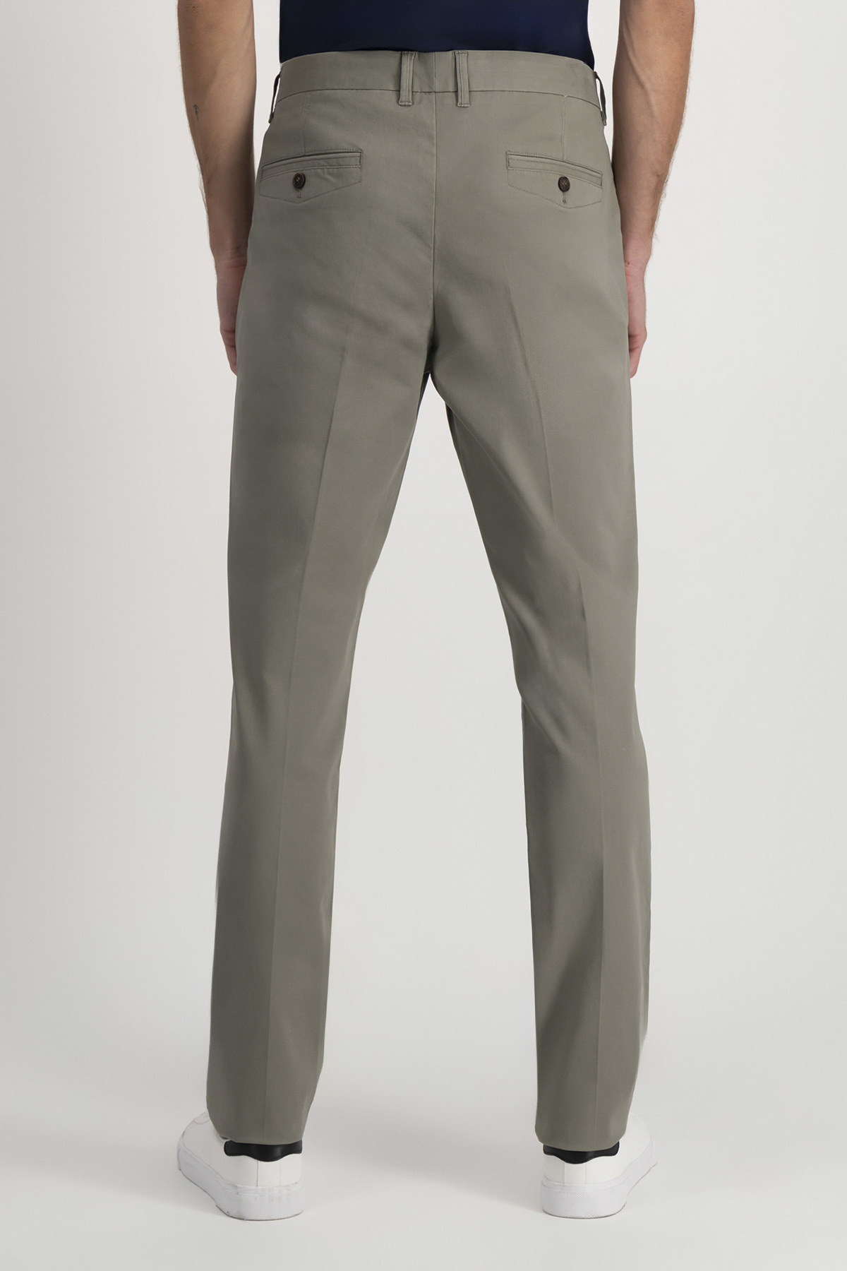 Pantalón Casual Roberts Verde Contemporary Fit