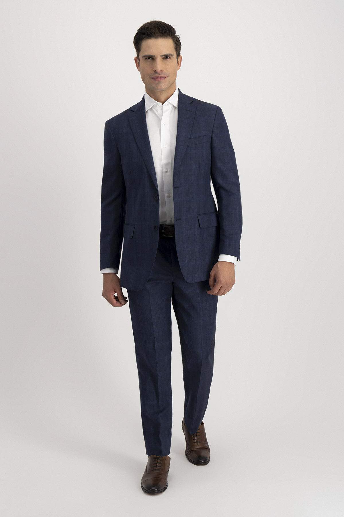 Traje Roberts Azul Marino Contemporary Fit