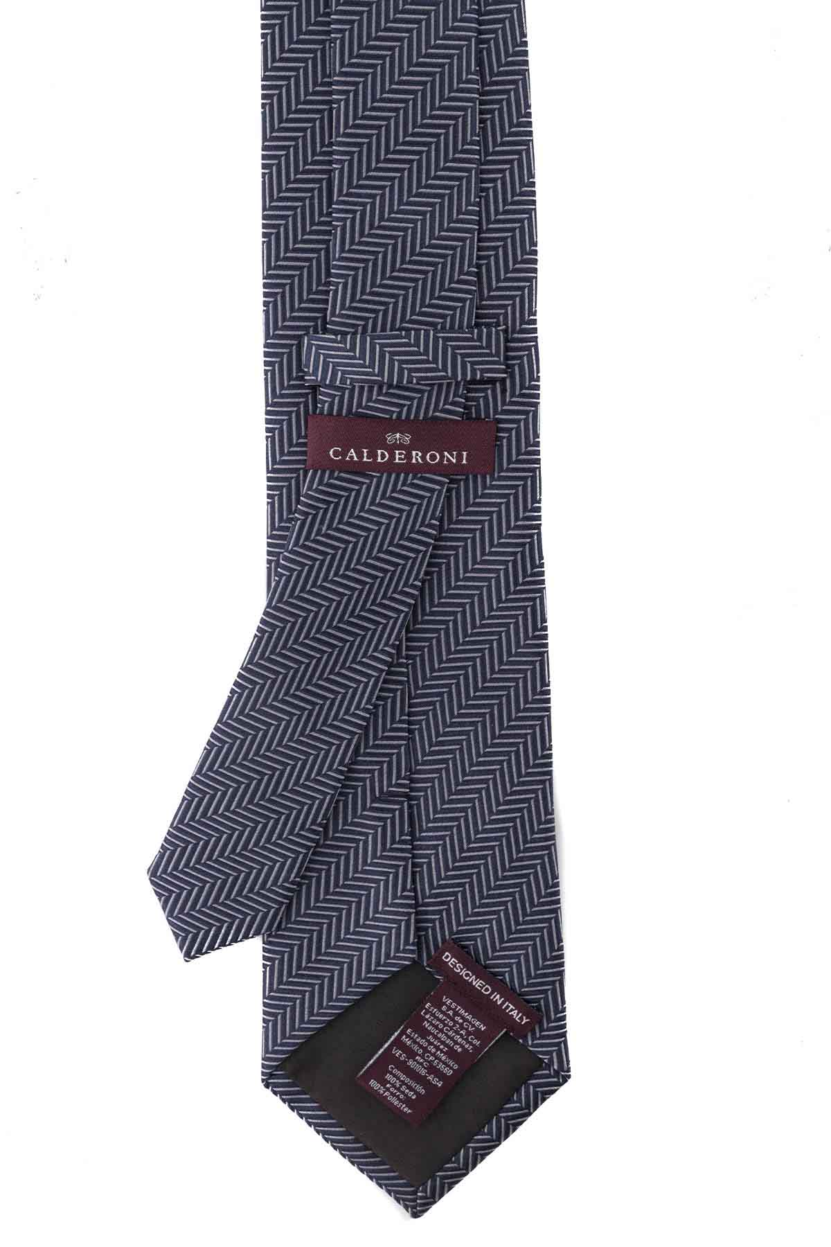 Corbata Calderoni Color Gris