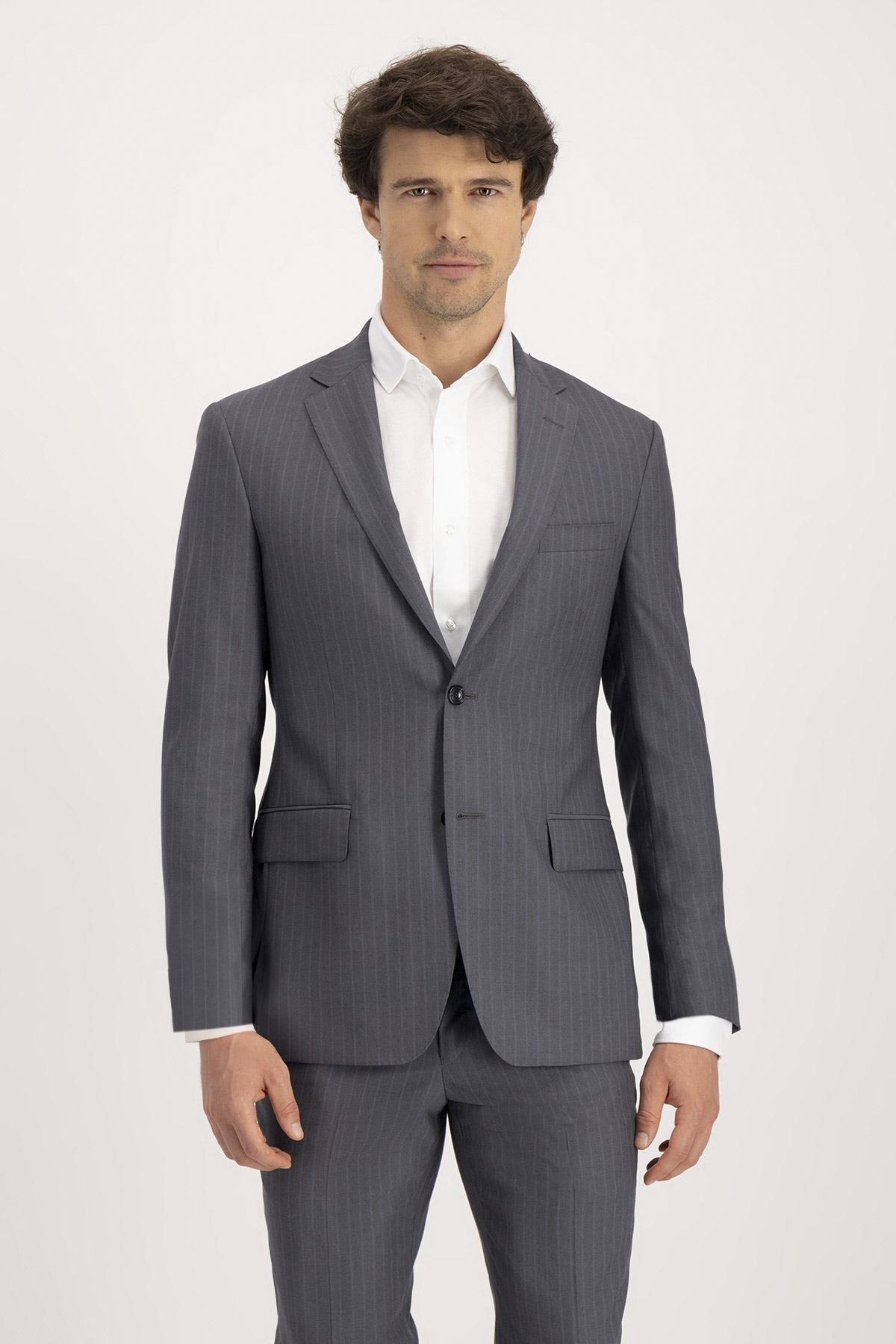 Traje Roberts Gris Contemporary Fit