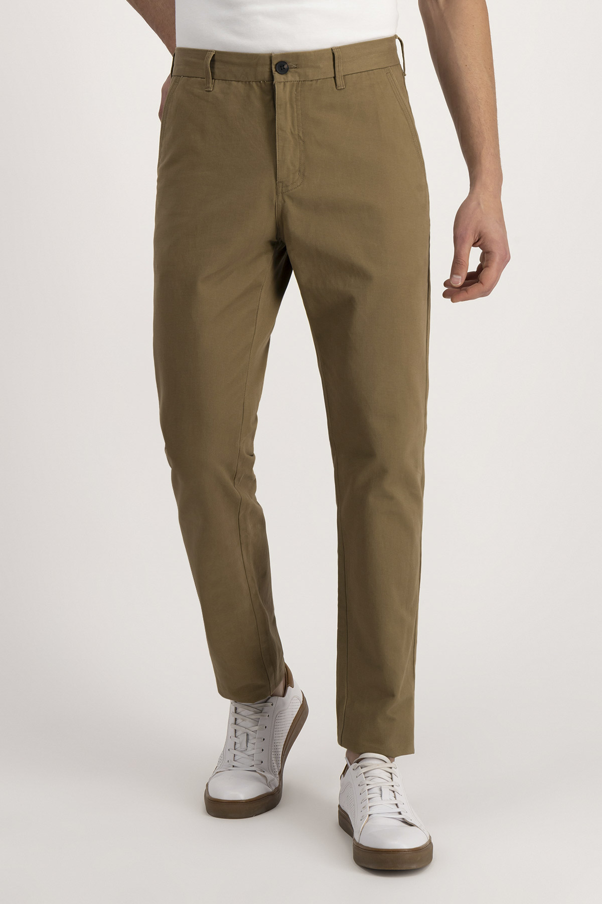 Pantalón Casual Roberts Verde Contemporary Fit