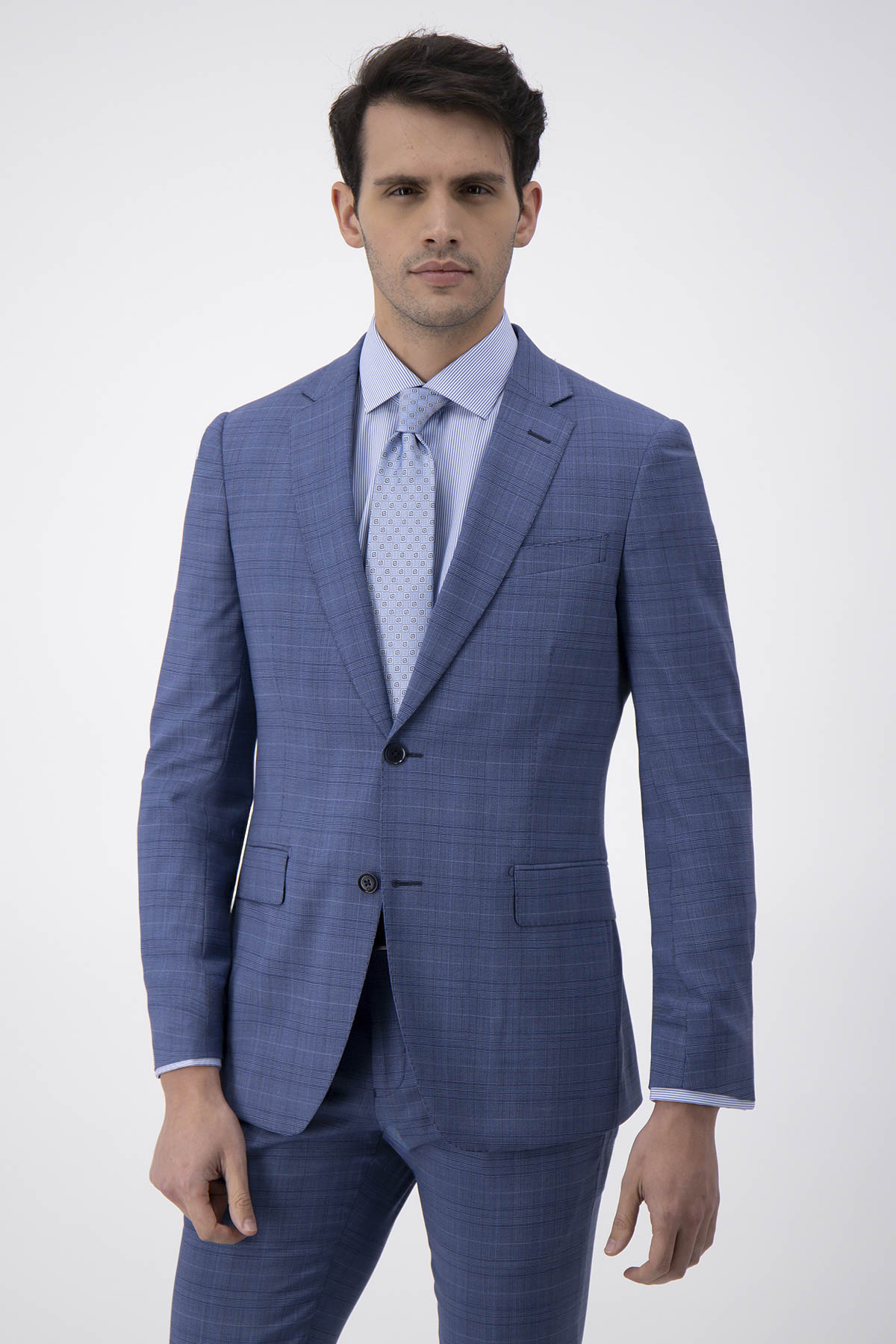 Traje Calderoni Azul Slim Fit