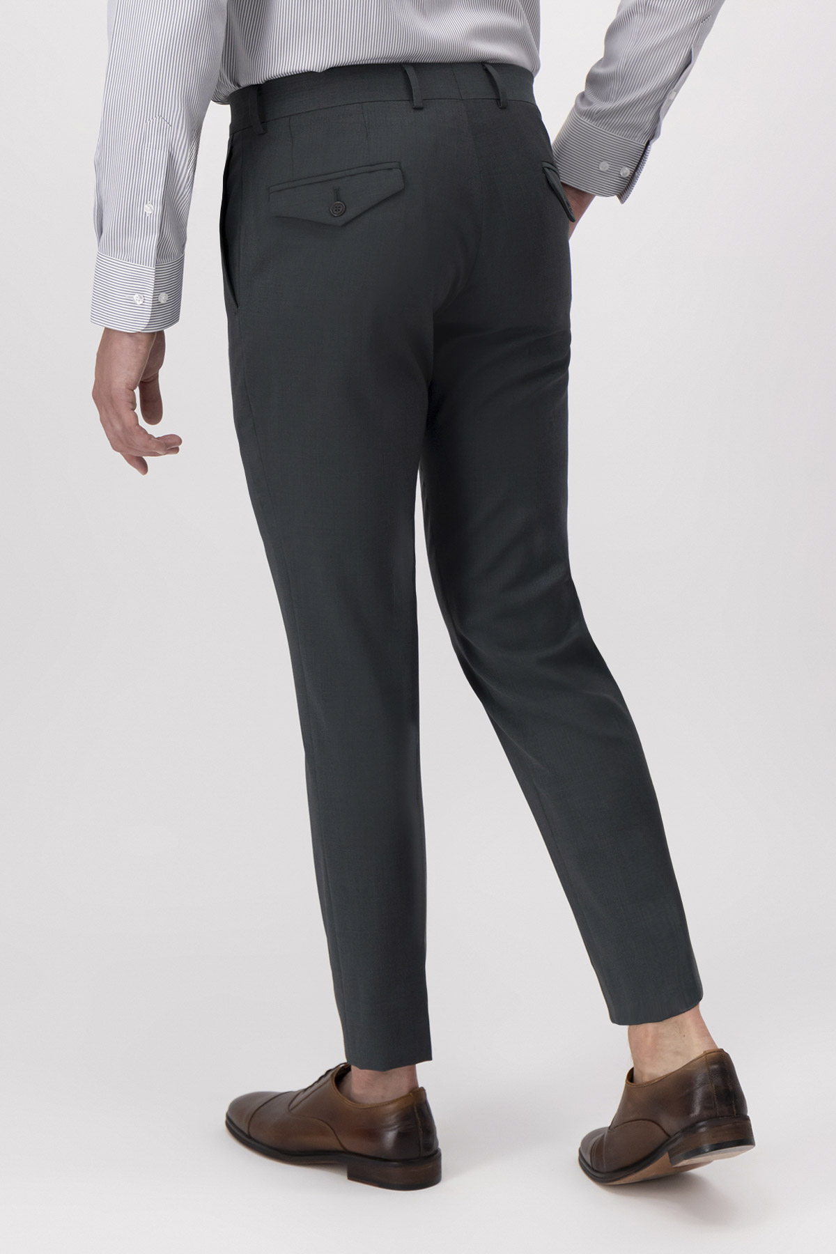 Pantalón Formal Slim Fit Verde