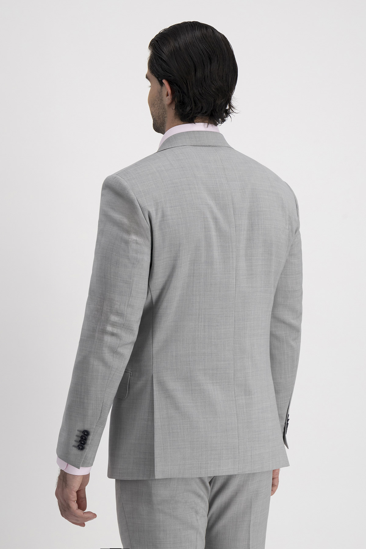 Traje Calderoni Gris Slim Fit