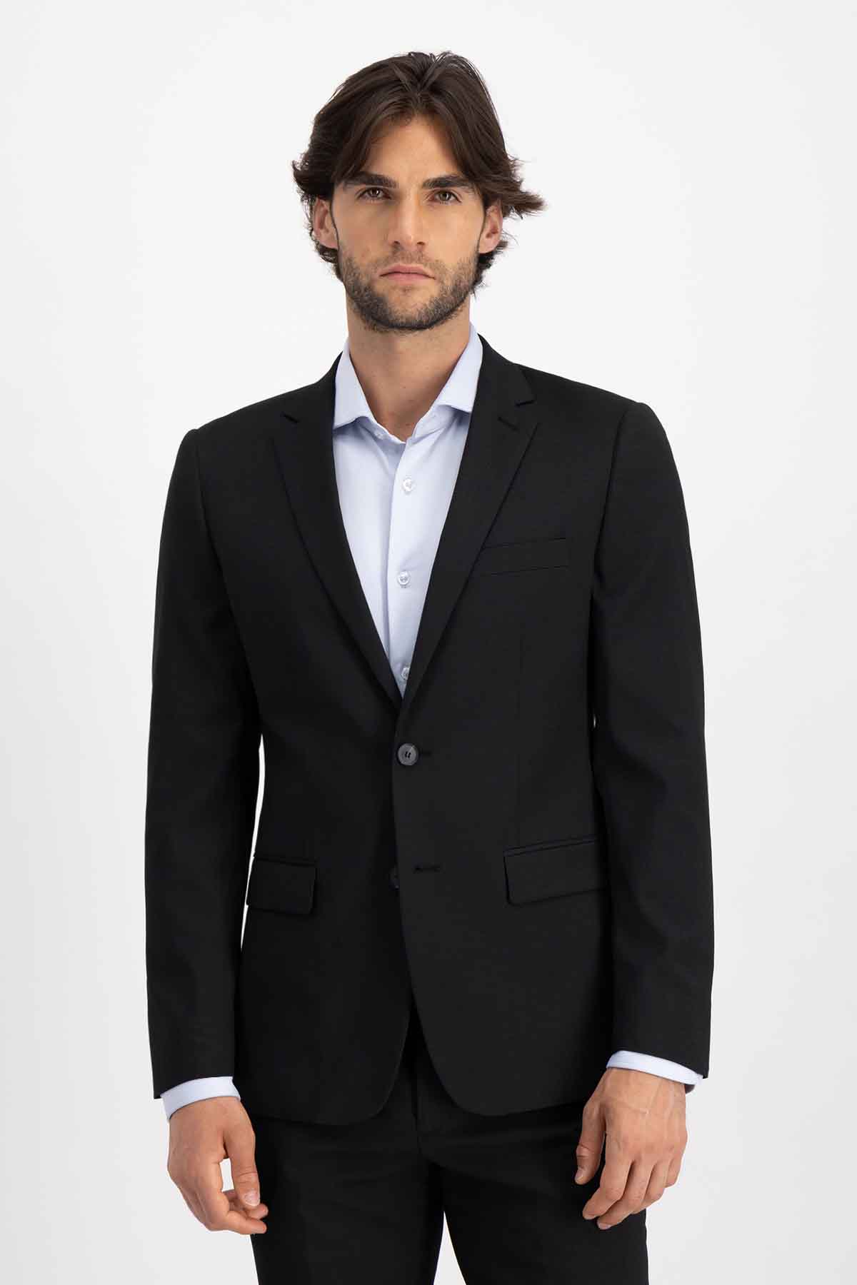 Traje Negro Roberts Red Slim Fit