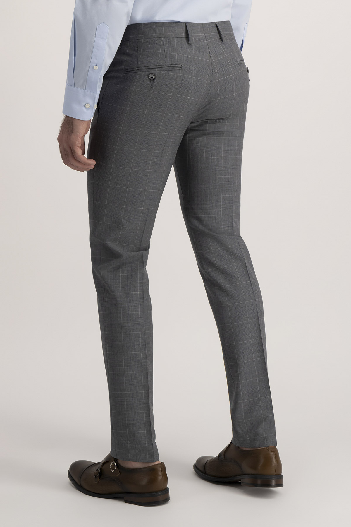 Traje Roberts Gris Oxford Contemporary Fit