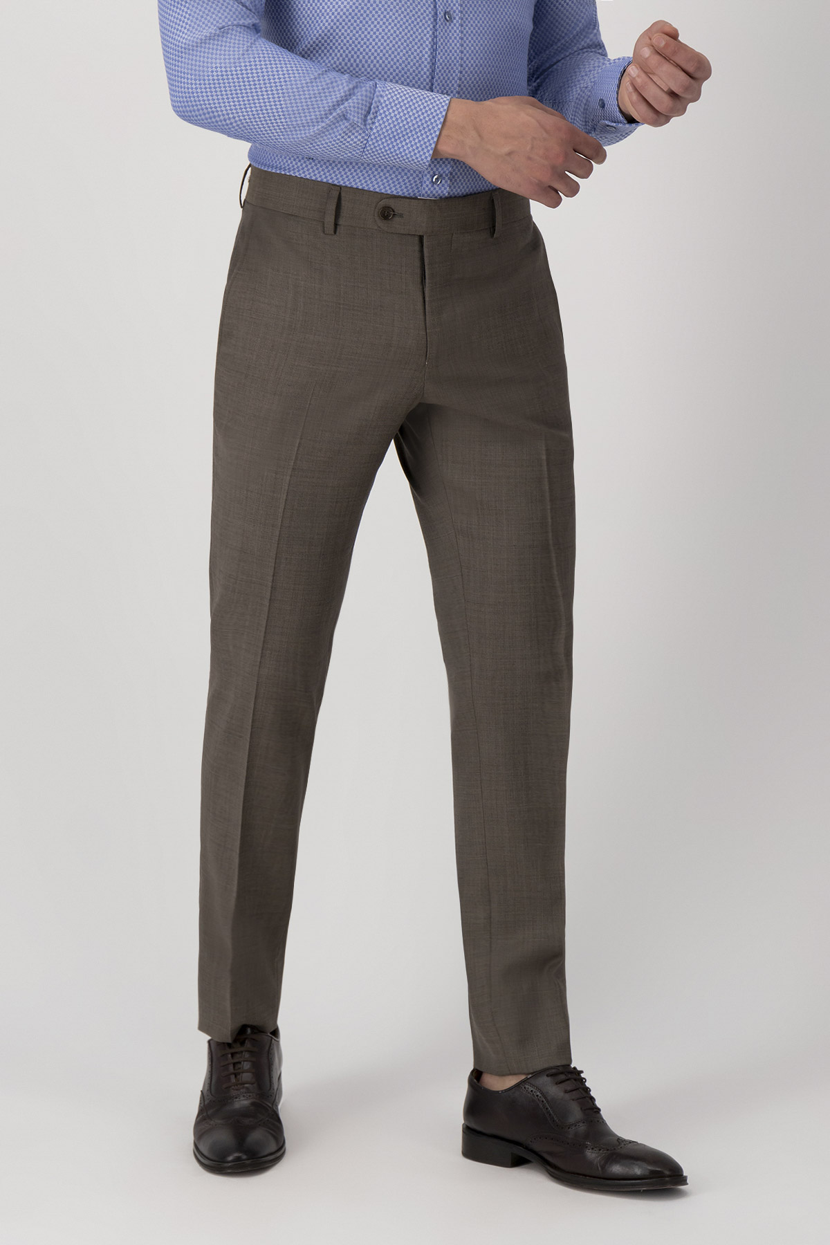 Traje Slim Fit Café Oscuro